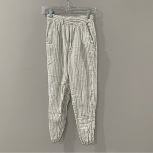 ✅ Laude The Label Pants Jogger Fit in Striped Blue